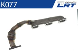 Pieza K077 LRT Colector de escape, derecha