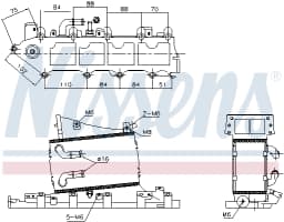 96316 NISSENS Colector de admisión