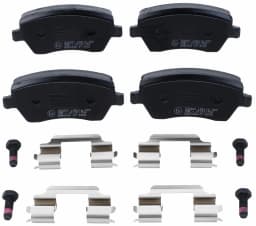 Pieza GDB3332 TRW Pastillas de freno delanteras