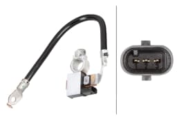 6PK010562901 HELLA Cable de masa para batería original y equivalente