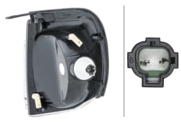 2BA964255041 HELLA Piloto intermitente derecho original y equivalente