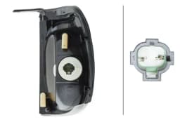 2BA964255021 HELLA Piloto intermitente derecho original y equivalente