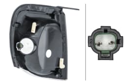Pieza 2BA964255031 HELLA Piloto intermitente izquierdo