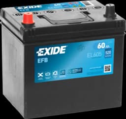 EL605 EXIDE Batería original y equivalente