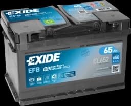 EL652 EXIDE Batería original y equivalente