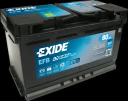 EL800 EXIDE Batería original y equivalente