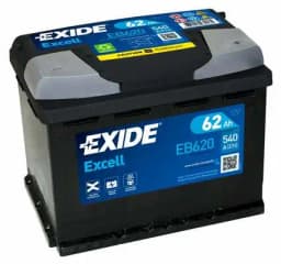 EB620 EXIDE Batería original y equivalente