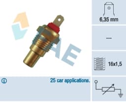 31330 FAE Sensor de temperatura original y equivalente