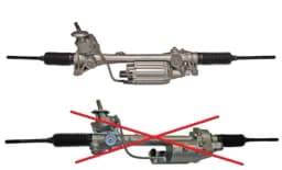 06965503 LIZARTE Cremallera de dirección original y equivalente