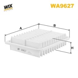 WA9627 WIX Filtro de aire original y equivalente