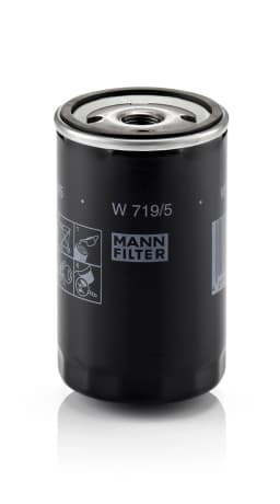 W7195 MANN Filtro de aceite original y equivalente
