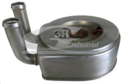 81248 3RG Radiador de aceite, bajo de filtro original y equivalente