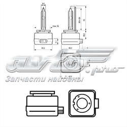 85410C1 PHILIPS Bombilla De Xenon original y equivalente