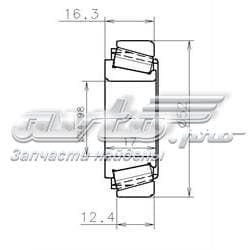 EC42224S01H206 SNR Cojinete, caja de cambios original y equivalente