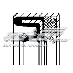 15034858B CORTECO Anillo retén de semieje, eje delantero original y equivalente