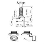 9005WHVB1 PHILIPS Bombilla halógena