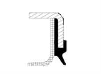 Pieza 20036959B CORTECO Anillo retén de semieje, eje delantero, derecho