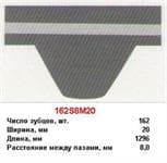 162S8M20 MITSUBOSHI Correa distribución original y equivalente