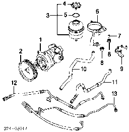 32411128333 BMW Junta, Tapón de expansión de refrigerante/anticongelante original y equivalente