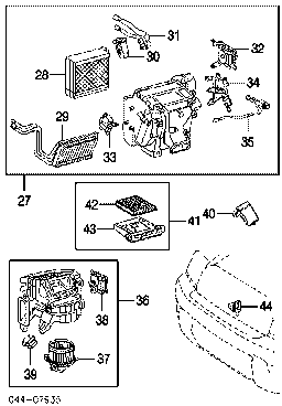 8710635130 TOYOTA Actuador de compuerta del calefacción original y equivalente