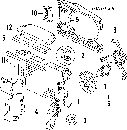 535121251C VAG Radiador original y equivalente