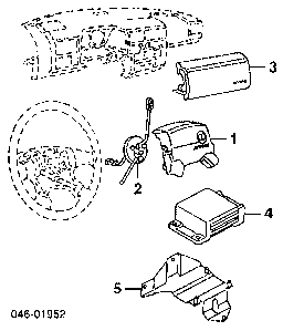 7D0959654 VAG Anillo de AIRBAG original y equivalente