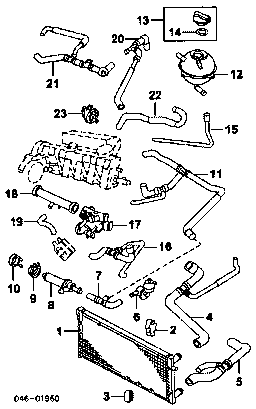 701819809J VAG Válvula calefacción original y equivalente