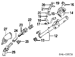 1H0419517A VAG Casquillo, árbol de dirección, inferior original y equivalente