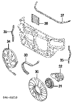 078121235F VAG Soporte para acoplamiento viscoso original y equivalente