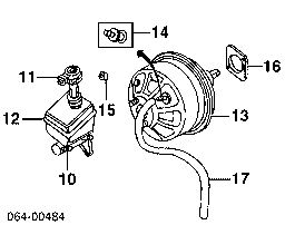 STC1286 LAND ROVER Servofreno original y equivalente