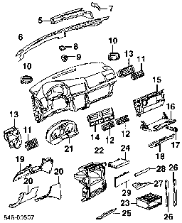1J1819415B VAG Vierteaguas original y equivalente