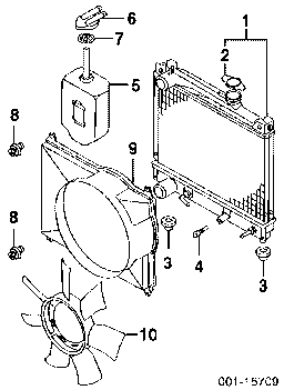 30020692 GM Tapa radiador original y equivalente