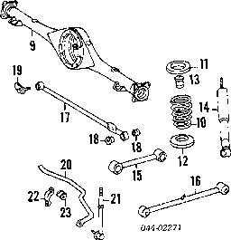 4823135020 TOYOTA Muelle trasero original y equivalente