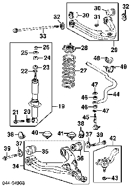 4851039436 TOYOTA Amortiguador delantero original y equivalente