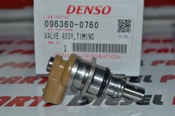 963600760 DENSO Válvula reguladora de presión Common-Rail-System original y equivalente