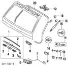 51248408492 BMW Cerradura de maletero