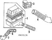 Pieza 037906301C VAG Caudalímetro