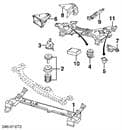 1H0199273B VAG Soporte para taco de motor derecho original y equivalente