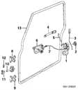 FQJ102910 LAND ROVER Cerradura original y equivalente