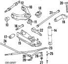 5456001G00 NISSAN Silentblock de brazo de suspensión