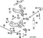 5447031G00 NISSAN Brazo De Suspensión Inferior Delantero Izquierdo/Derecho original y equivalente