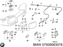 C5W12V MAGNETI MARELLI Lámpara, luz interior/cabina original y equivalente
