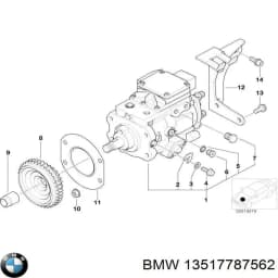 13517787562 BMW Bomba inyectora original y equivalente