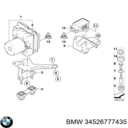 34526777435 BMW Sensor De Velocidad DSC original y equivalente