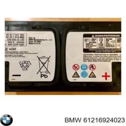 61216924023 BMW Batería original y equivalente