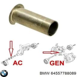 64557788089 BMW Manguito, Amortiguador vibraciones, Correa trapecial, Tensor de correa original y equivalente