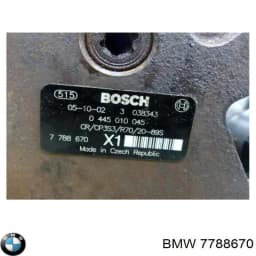 7788670 BMW Bomba inyectora original y equivalente