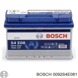 0092S4E081 BOSCH Batería original y equivalente