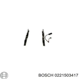 0221503417 BOSCH Bobina original y equivalente
