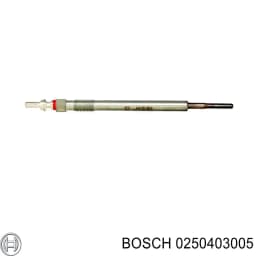 0250403005 BOSCH Bujía de precalentamiento original y equivalente